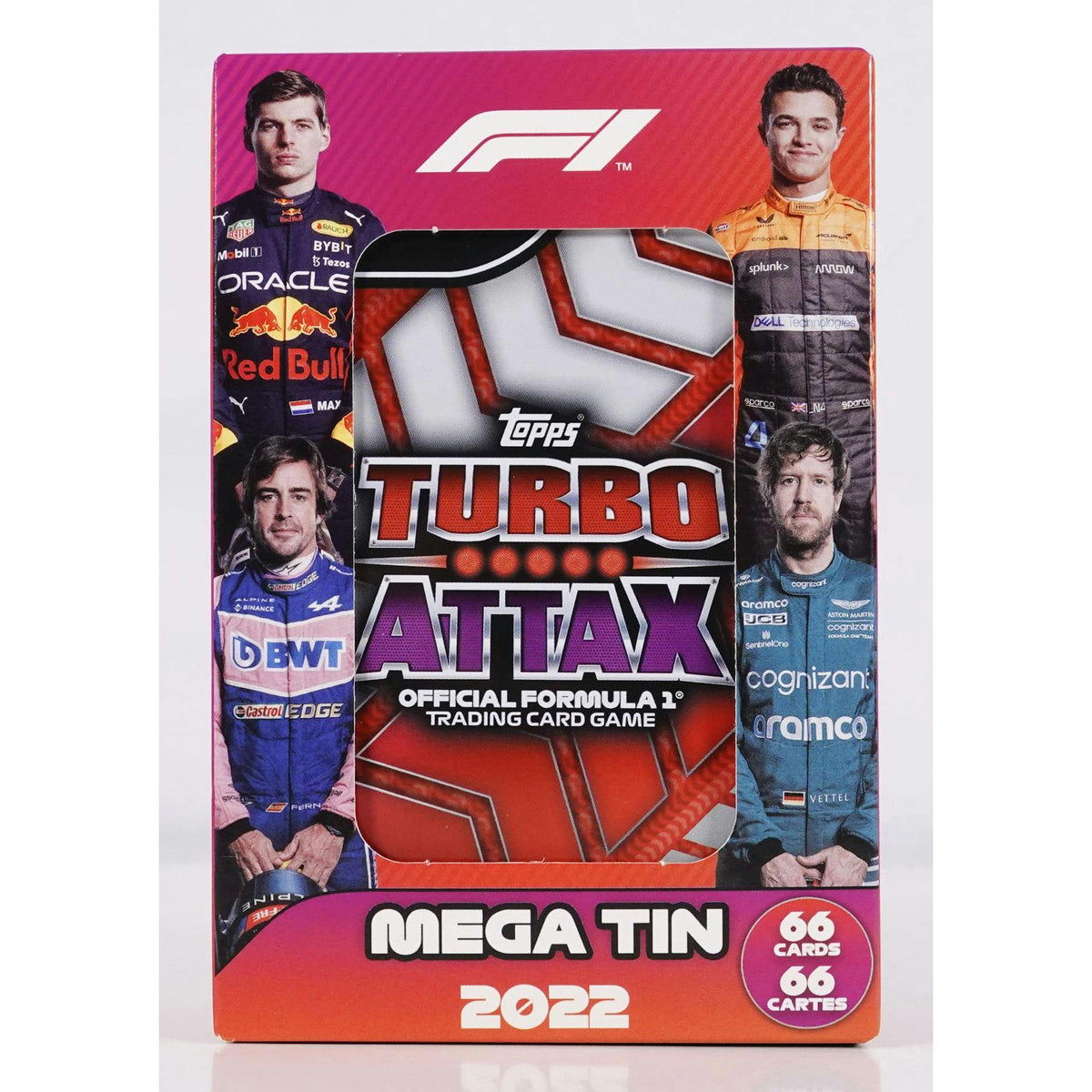 2022 Topps F1 Formula 1 Turbo Attax Mega Tin