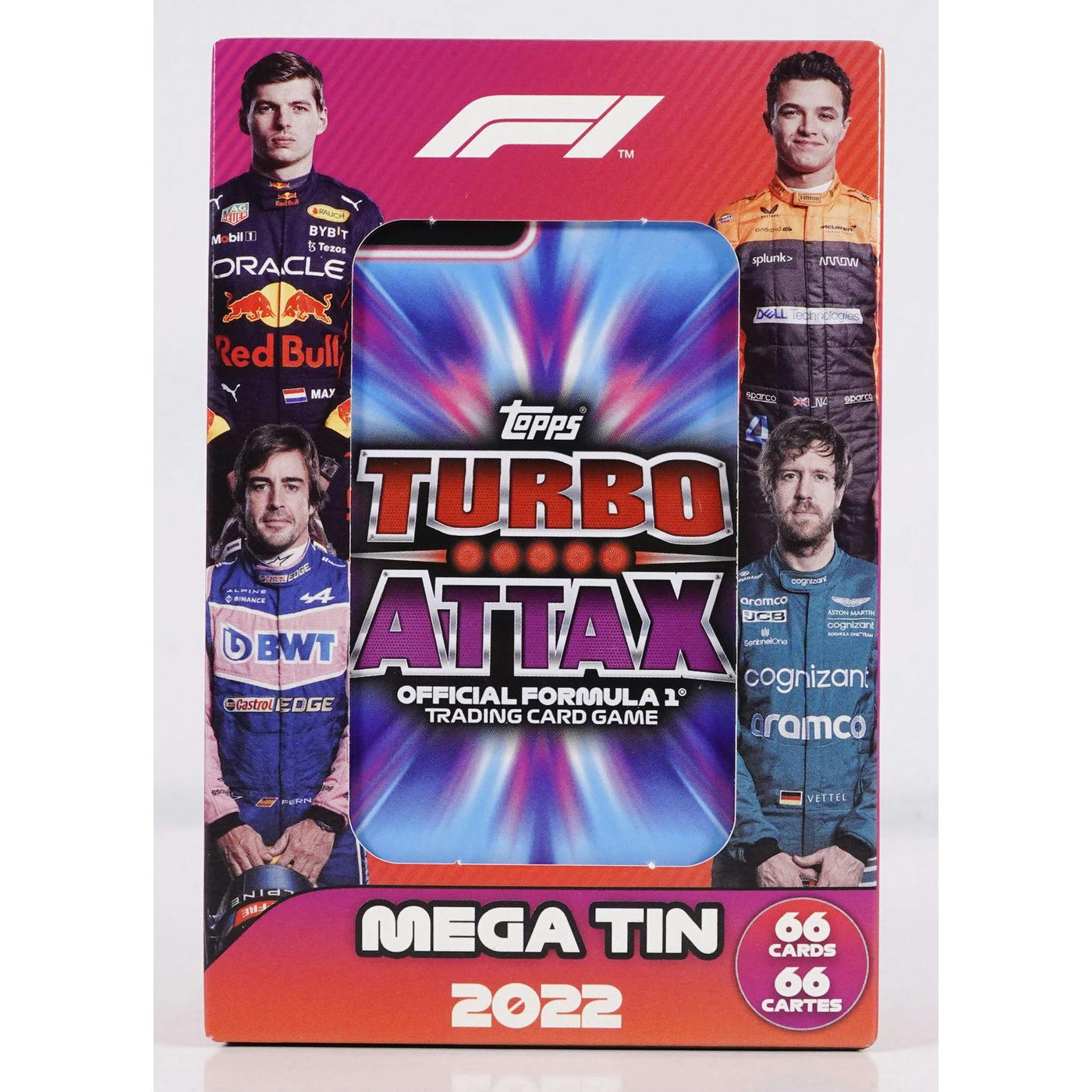 2022 Topps F1 Formula 1 Turbo Attax Mega Tin