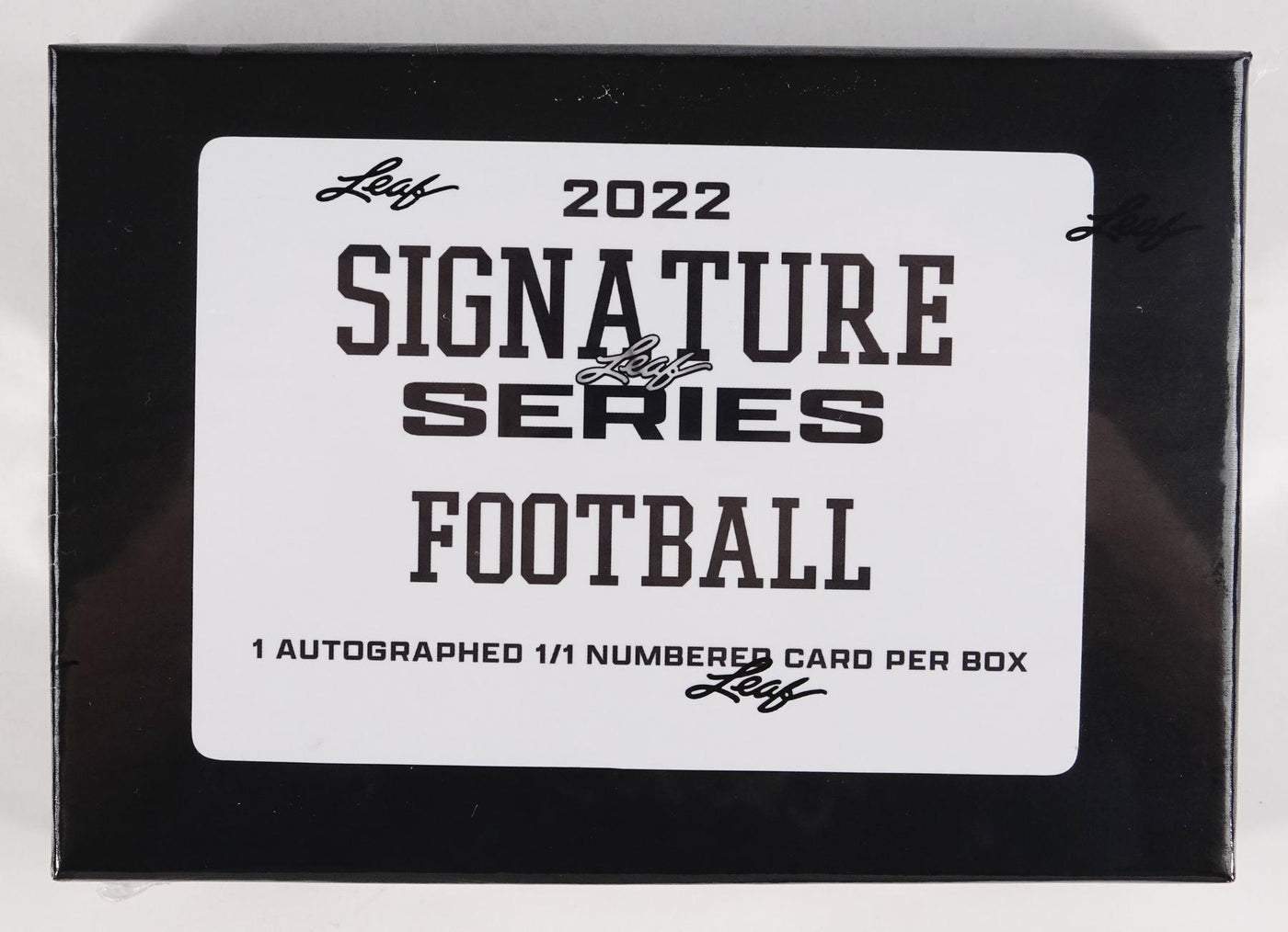 2022 Leaf Signature Series Football Hobby Box (Reed Buy)