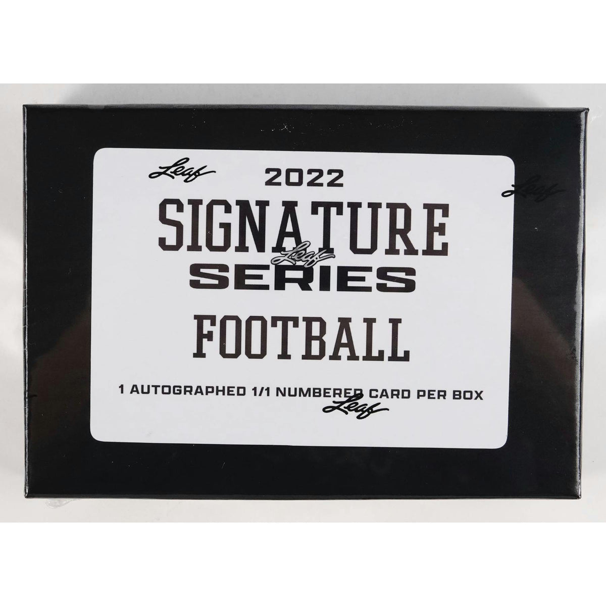 2022 Leaf Signature Series Football Hobby Box (Reed Buy)