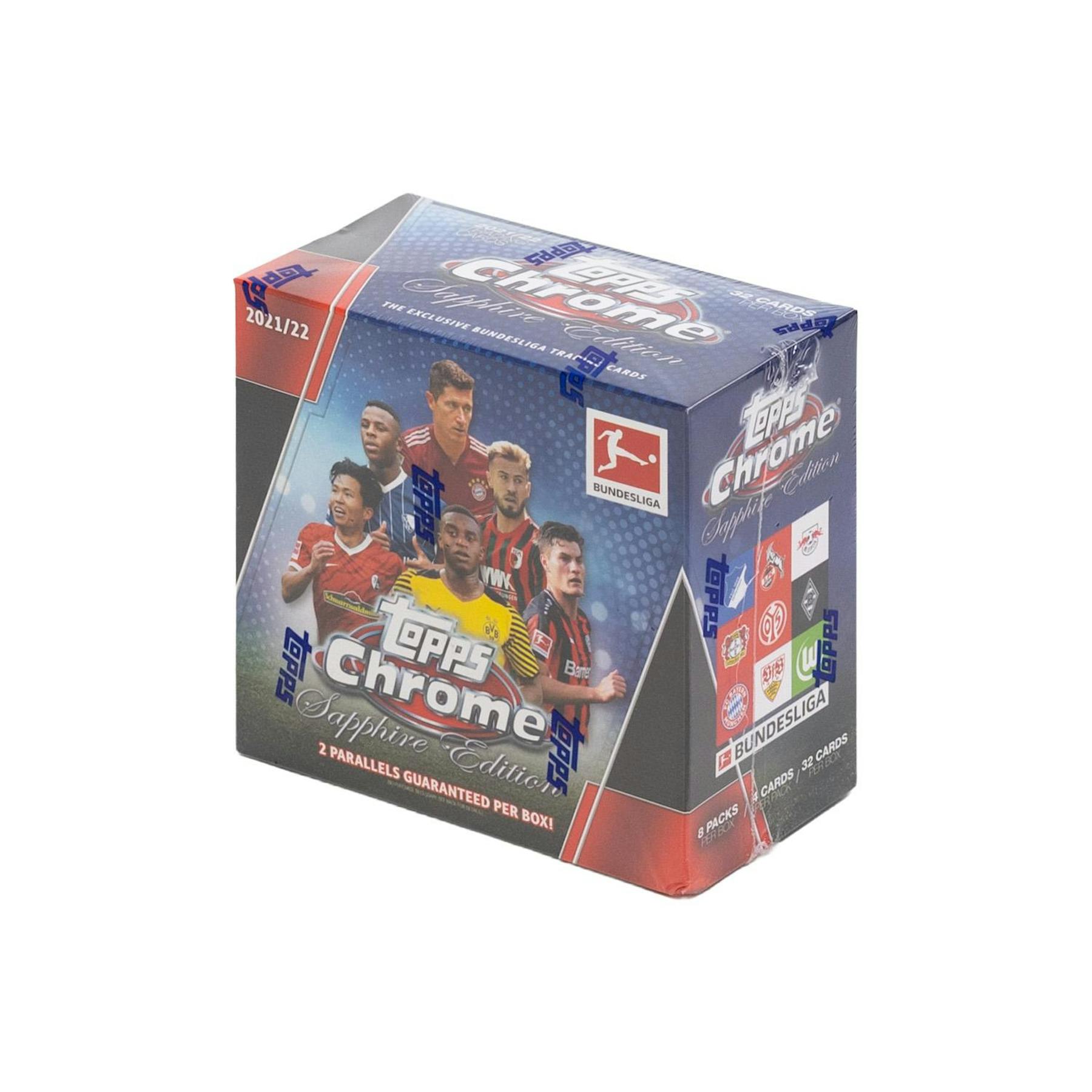 2021/22 Topps Chrome Bundesliga Sapphire Edition Soccer Hobby Box
