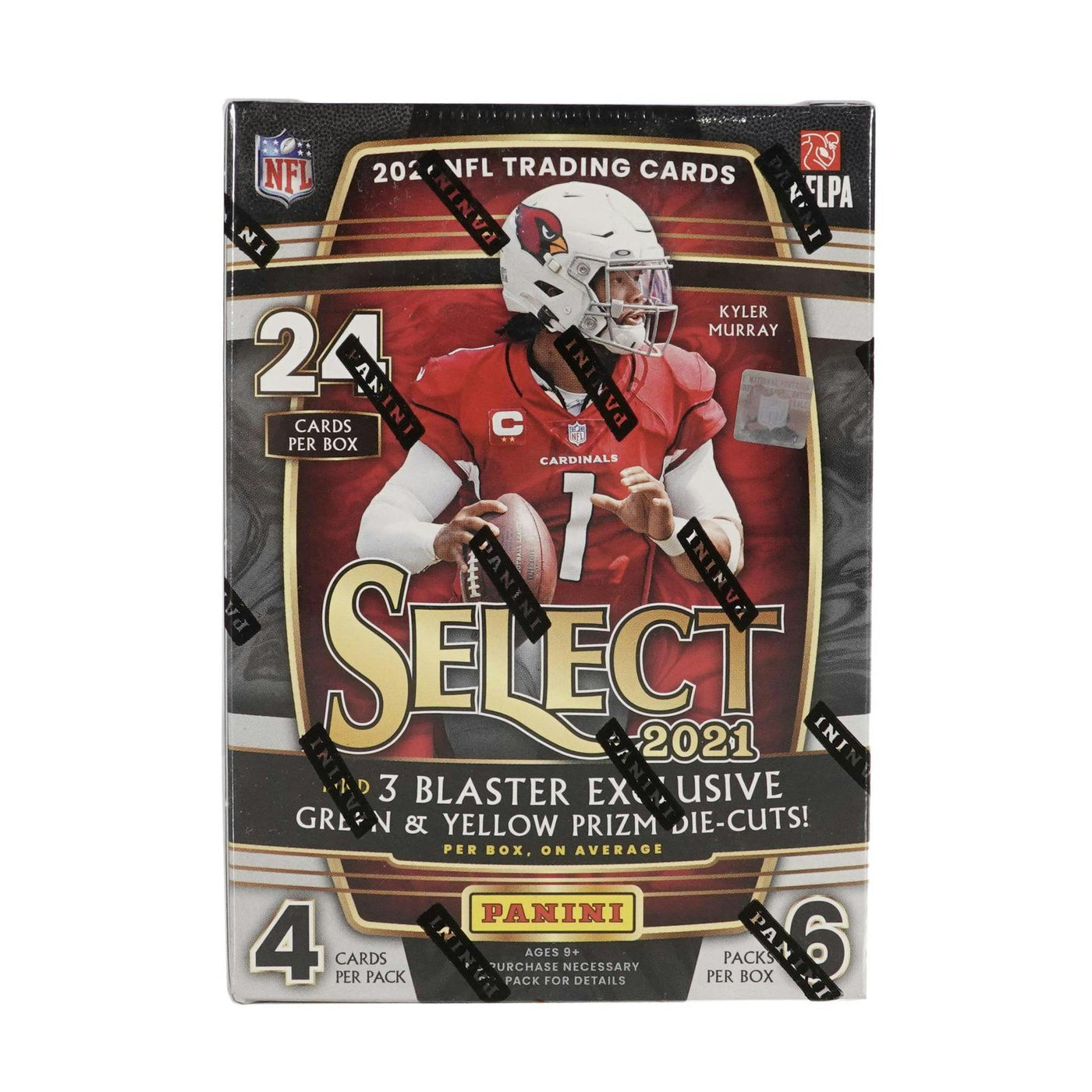 2021 Panini Select Football Blaster Box (Green & Yellow Prizms!)