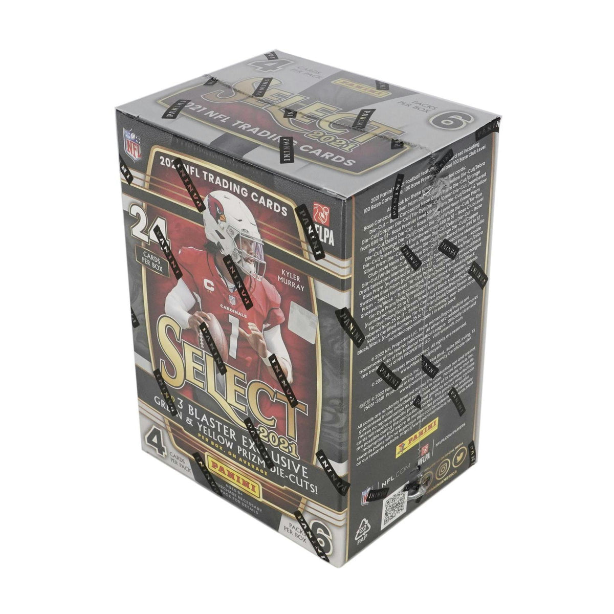 2021 Panini Select Football Blaster Box (Green & Yellow Prizms!)