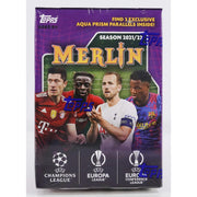 2021/22 Topps UEFA Champions League Merlin Chrome Soccer Blaster Box