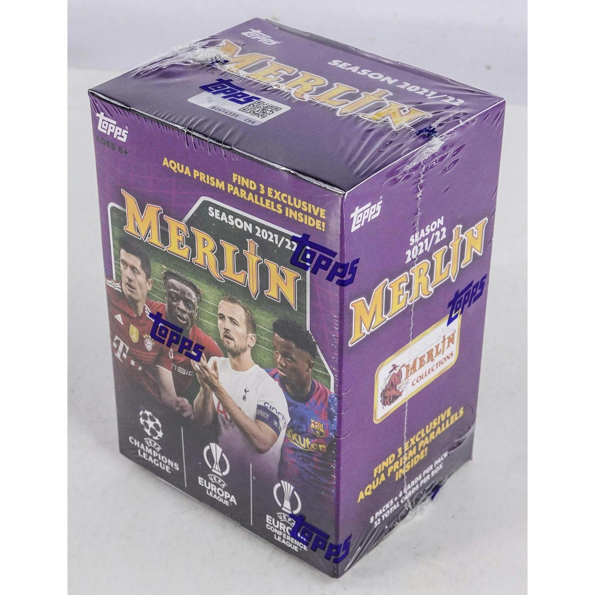 2021/22 Topps UEFA Champions League Merlin Chrome Soccer Blaster Box