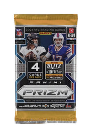 2021 Panini Prizm Football Retail Pack (Black & White Prizms!)