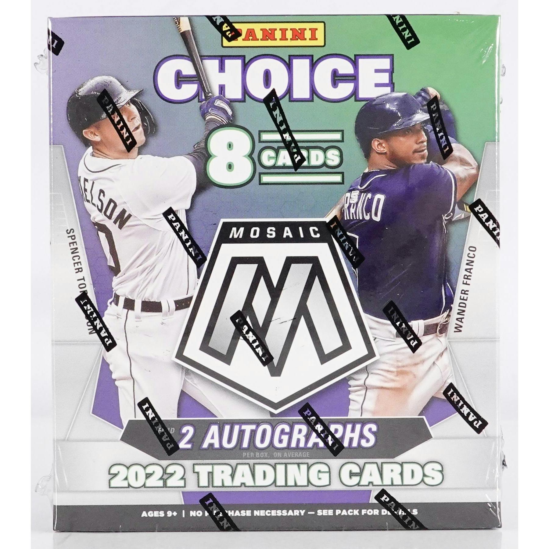 2022 Panini Mosaic Choice Baseball Hobby Box (Reed Buy)