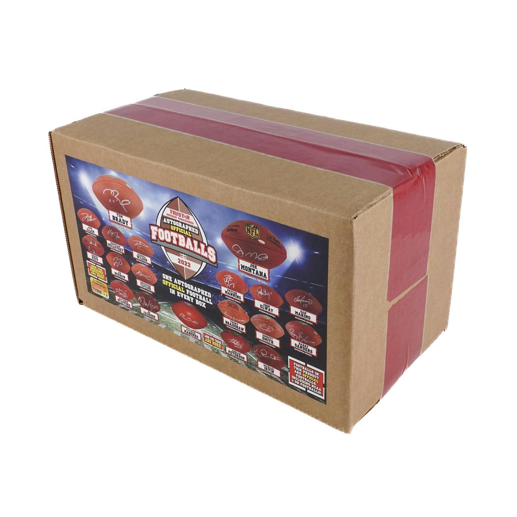 2022 TriStar Hidden Treasures Autographed Official Football Hobby Box