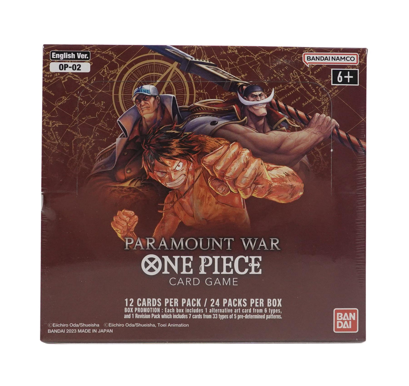 One Piece TCG: Paramount War (OP-02) Booster Box