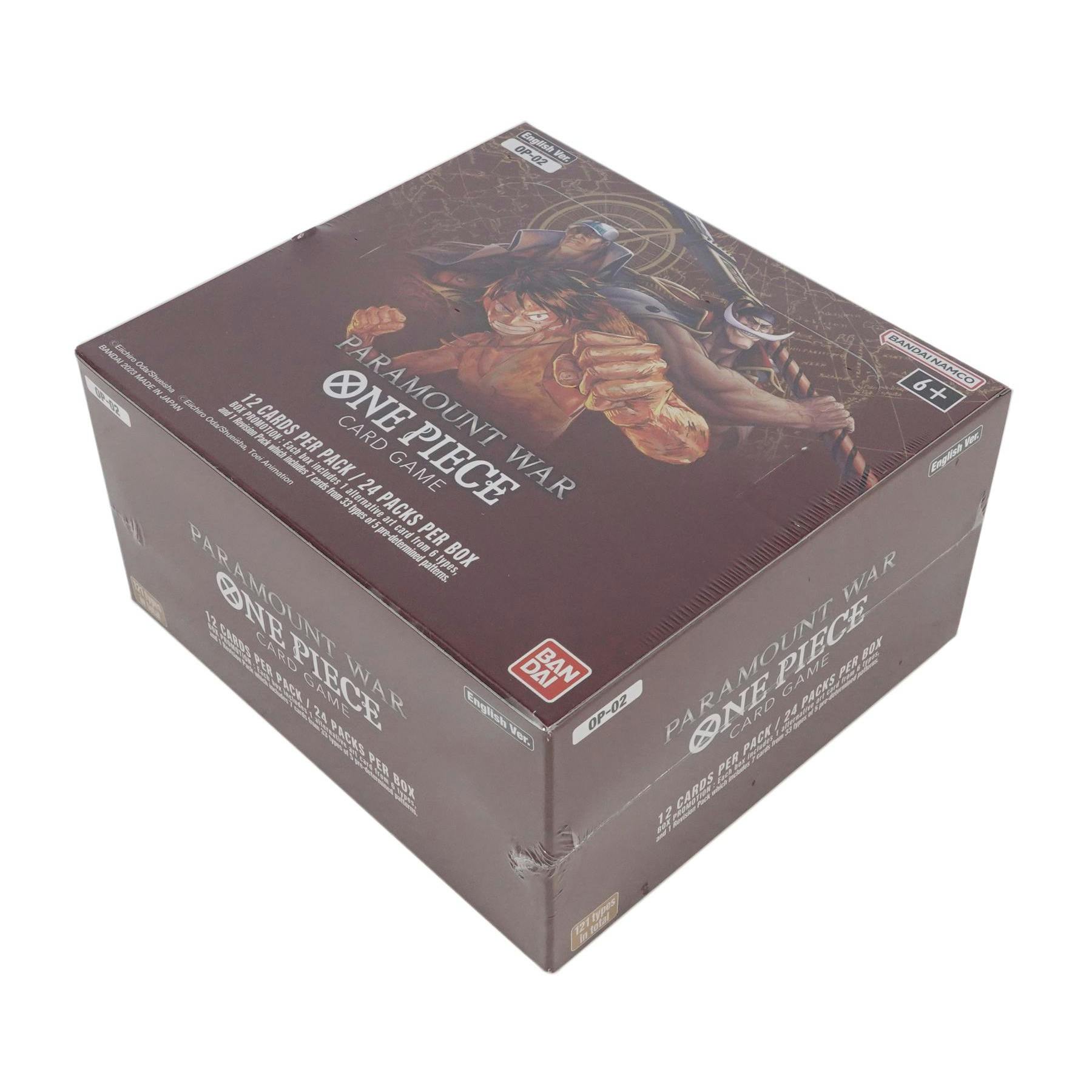 One Piece TCG: Paramount War (OP-02) Booster Box