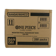 One Piece TCG: Paramount War (OP-02) Booster 12-Box Case