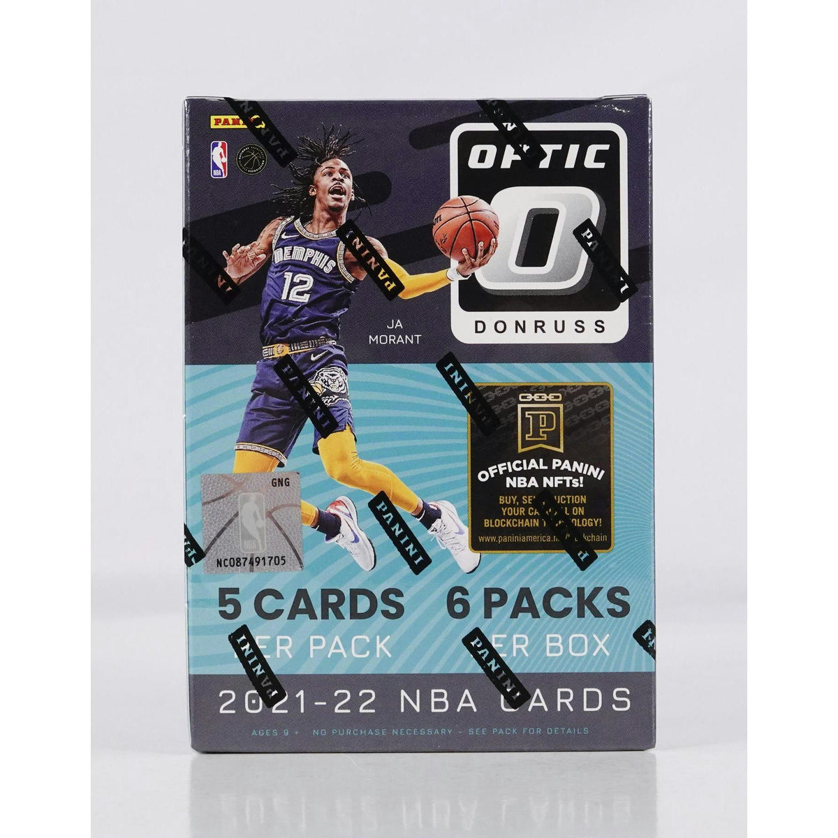 2021/22 Panini Donruss Optic Basketball 6-Pack Blaster Box