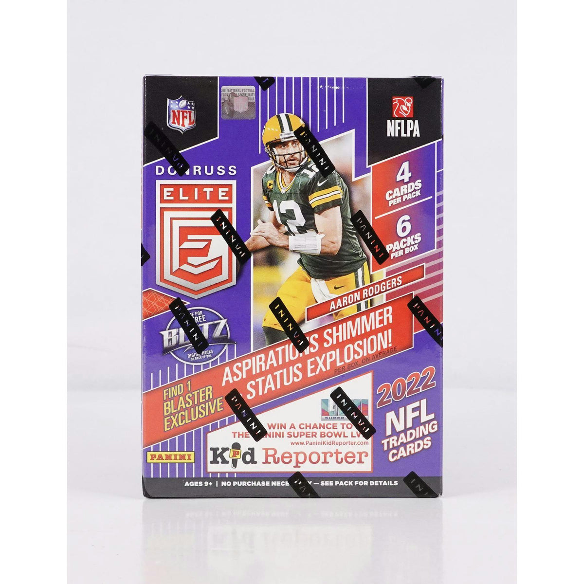 2022 Panini Donruss Elite Football 6-Pack Blaster Box (Green Parallels!)
