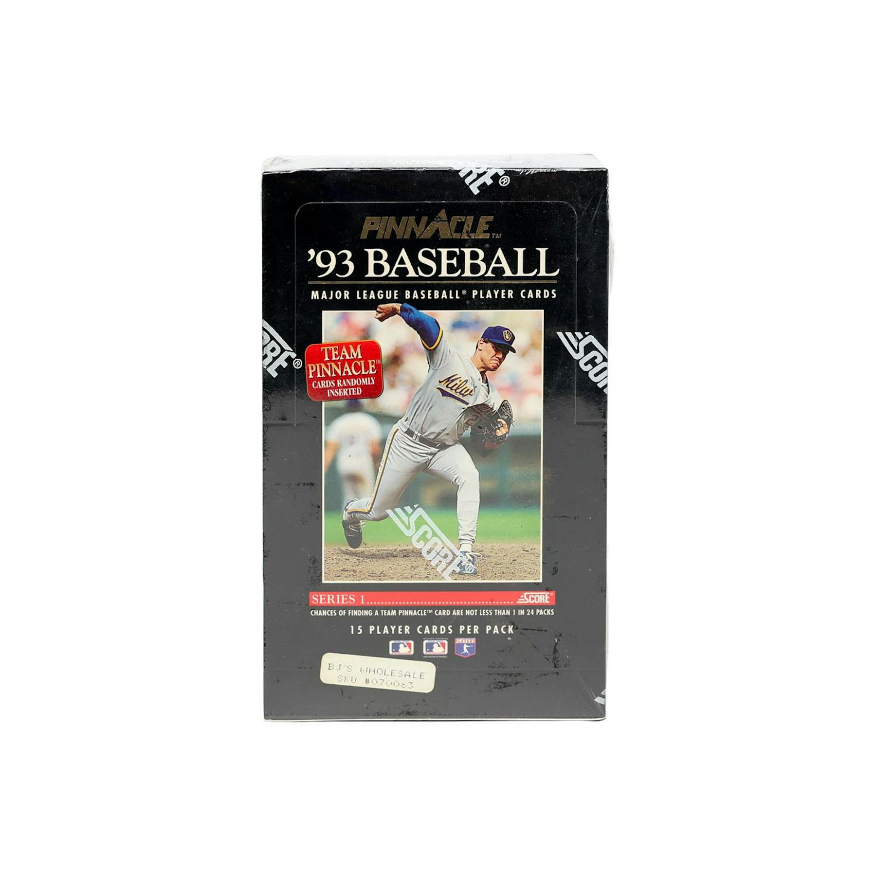 1993 Pinnacle Series 1 Baseball Hobby Box