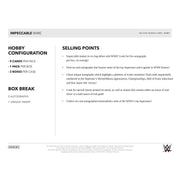 2022 Panini WWE Impeccable Wrestling Hobby 3-Box Case