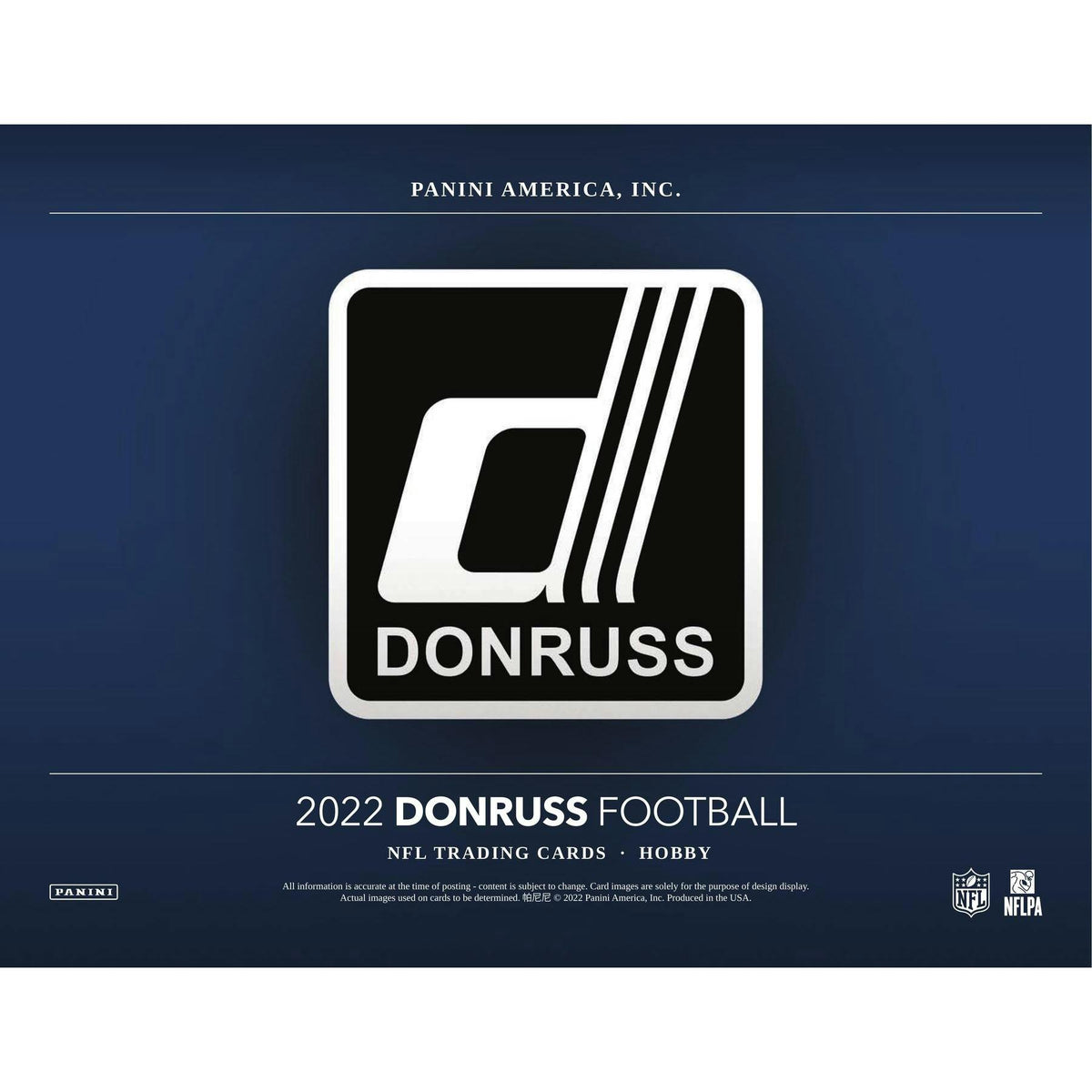 2022 Panini Donruss Football Hobby Box (Slightly Damaged)