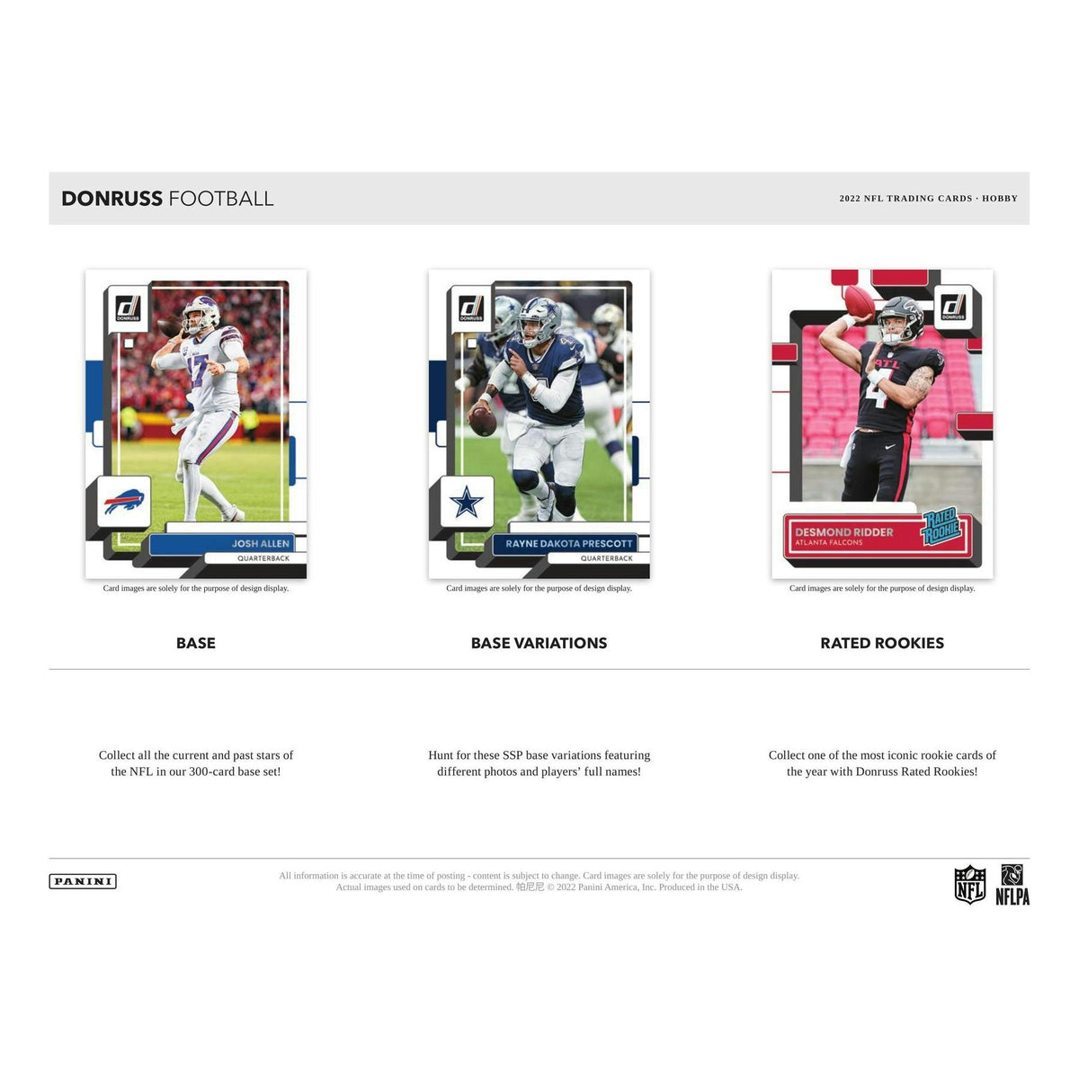 2022 Panini Donruss Football Hobby Box
