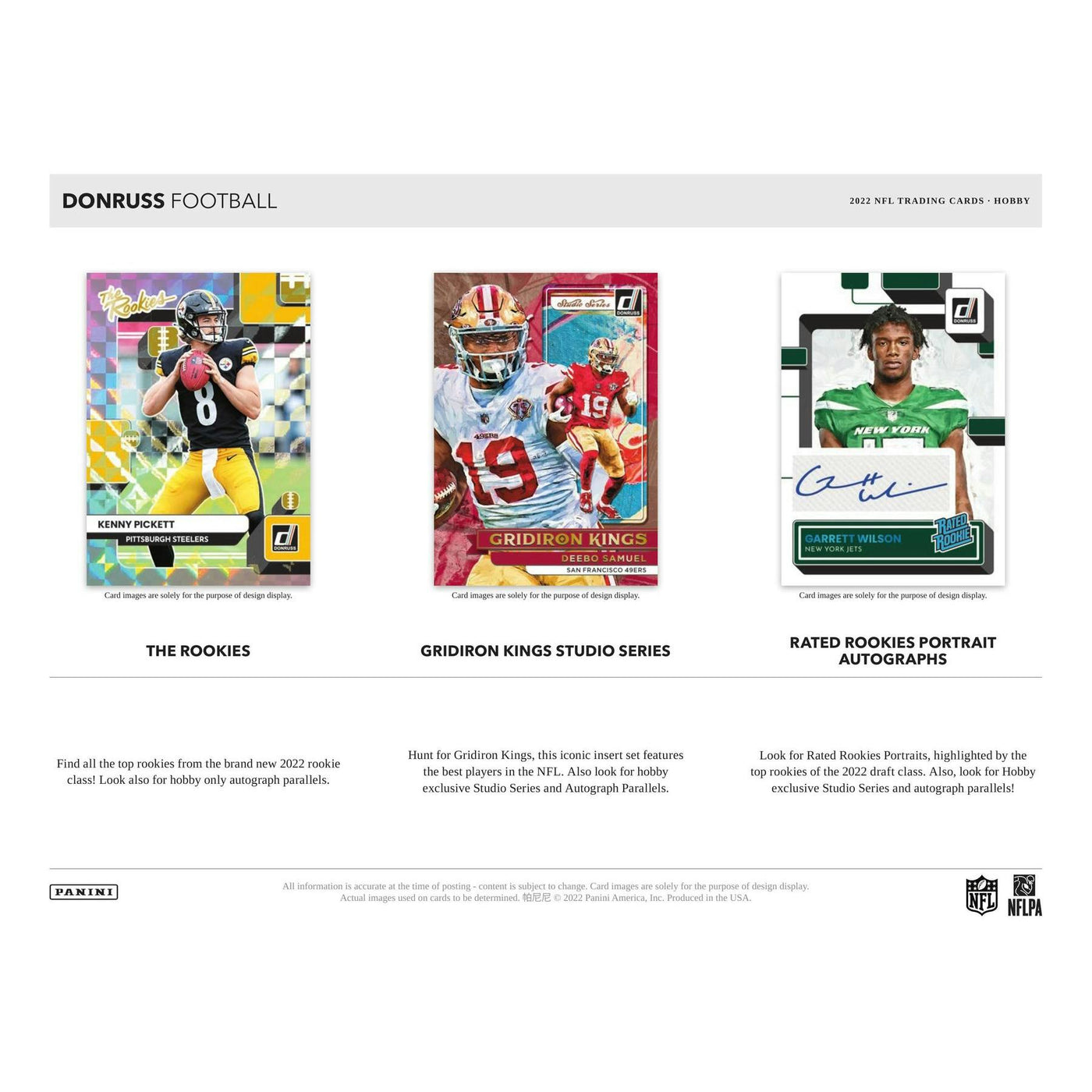 2022 Panini Donruss Football Hobby Box