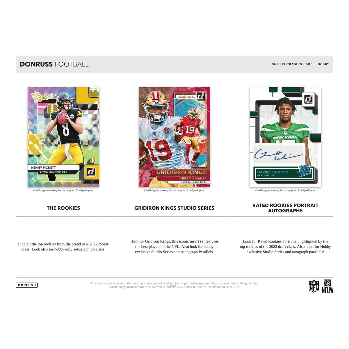 2022 Panini Donruss Football Hobby Box (Slightly Damaged)