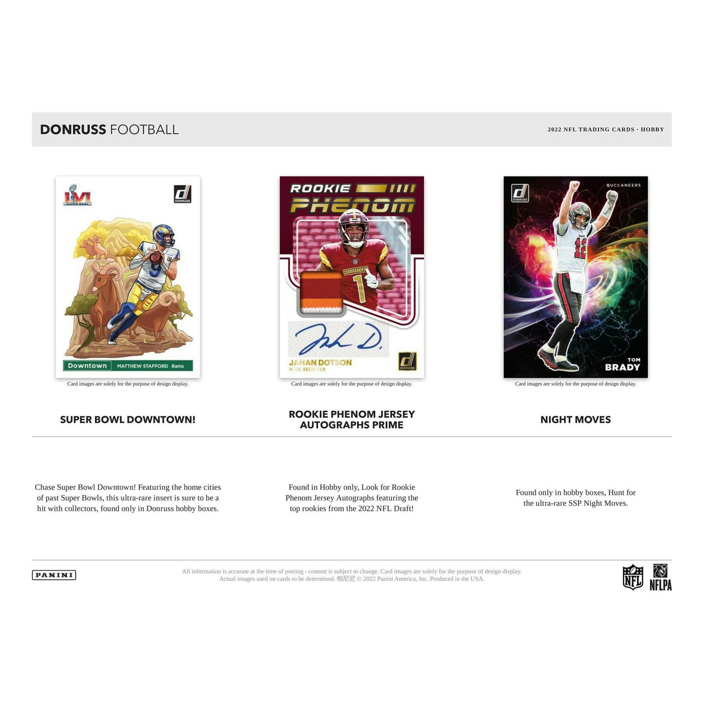 2022 Panini Donruss Football Hobby Box (Slightly Damaged)