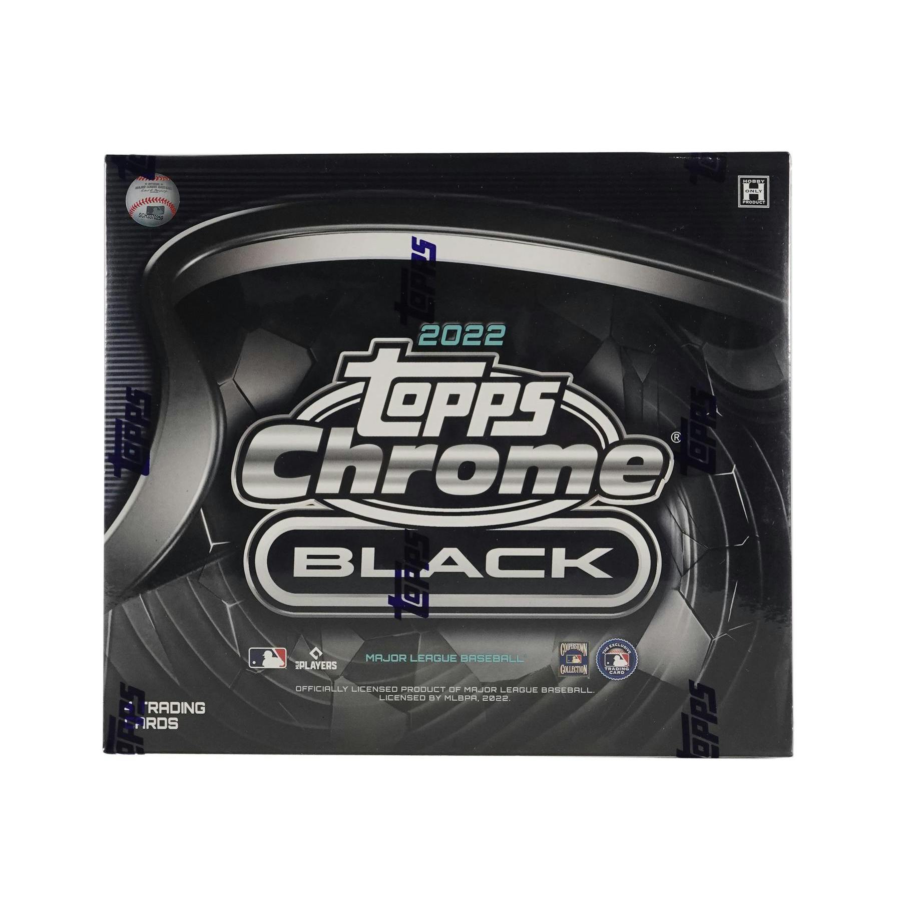 2022 Topps Chrome Black Baseball Hobby Box