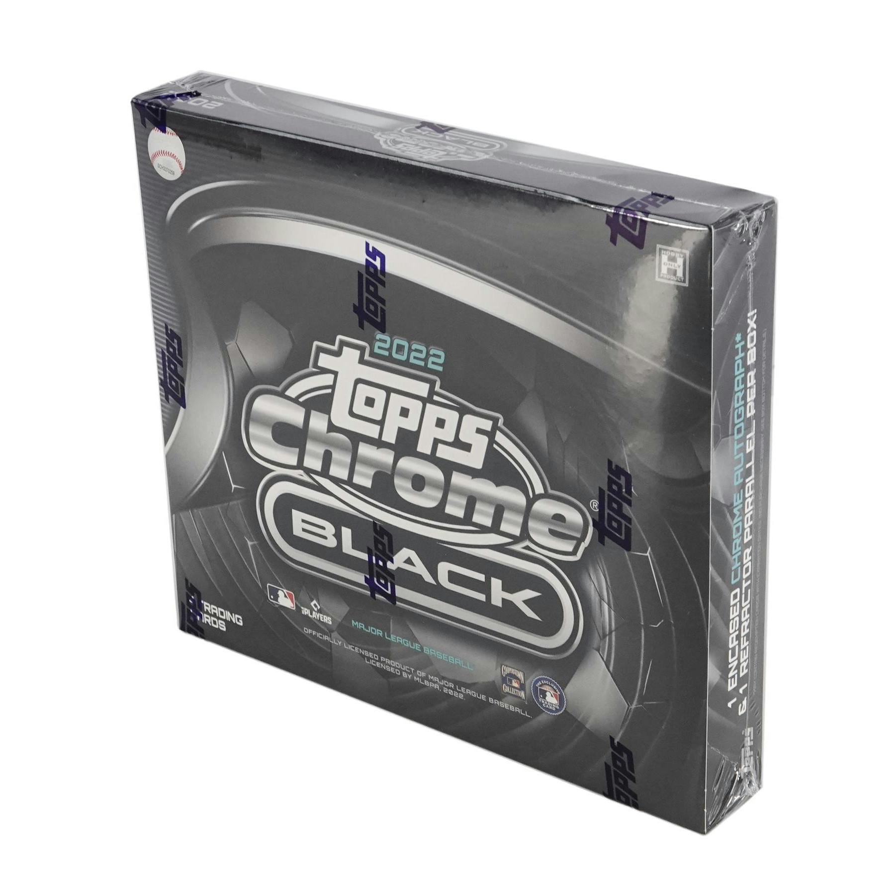 2022 Topps Chrome Black Baseball Hobby Box