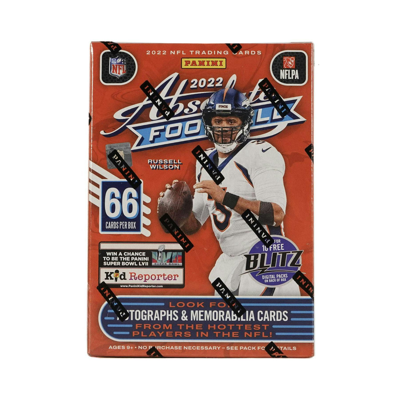 2022 Panini Absolute Football 6-Pack Blaster Box (Green Parallels!)