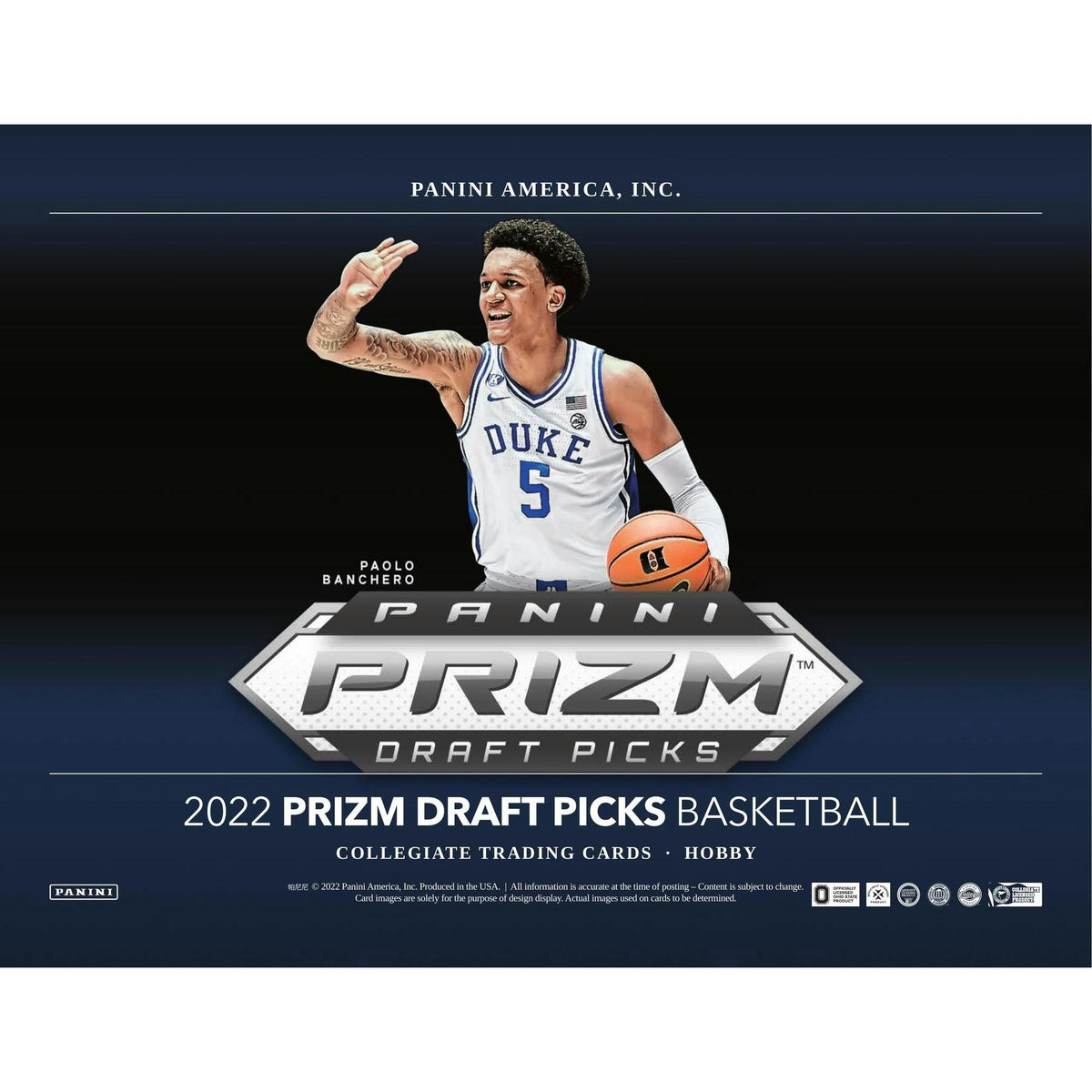 2022/23 Panini Prizm Draft Picks Basketball Hobby Box