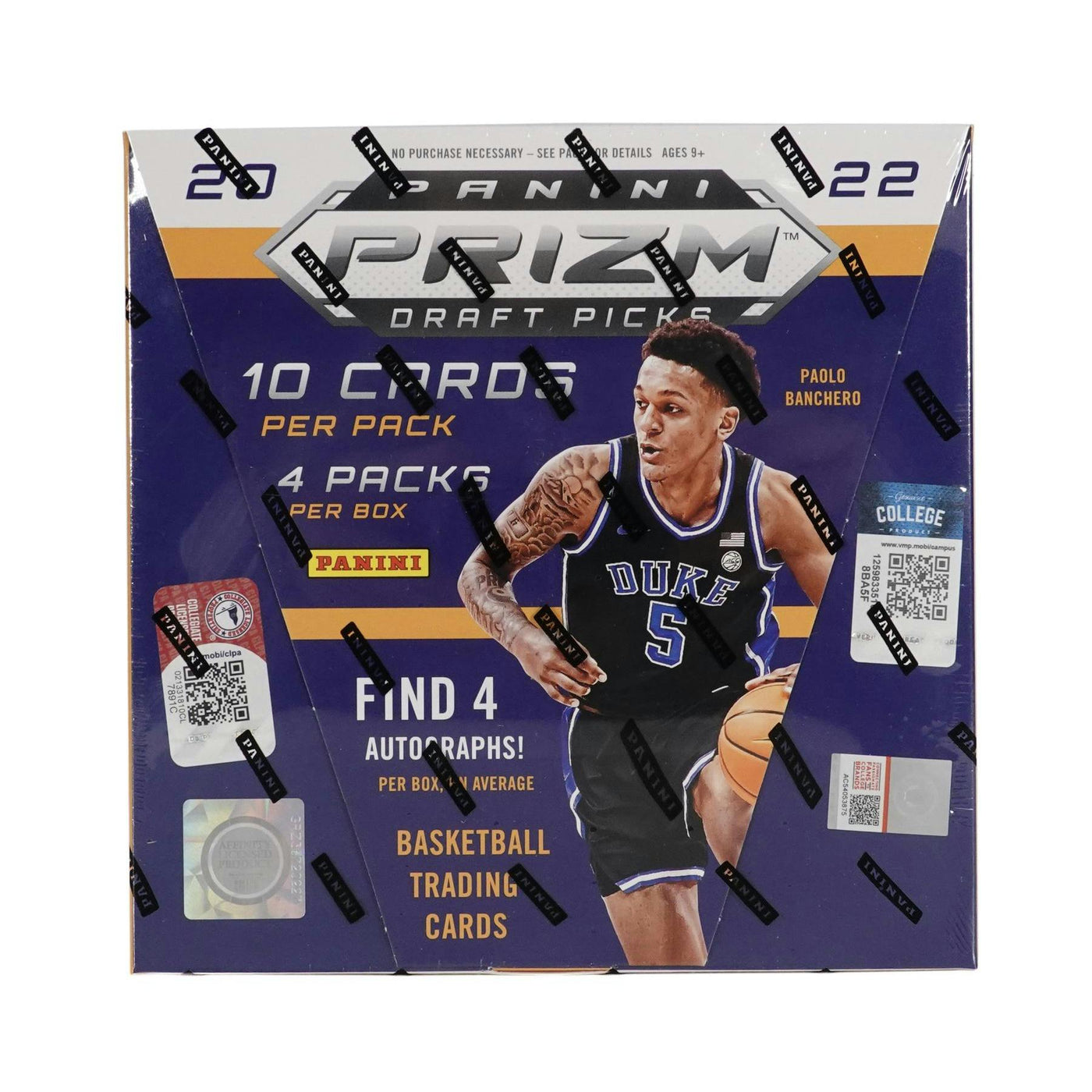 2022/23 Panini Prizm Draft Picks Basketball Hobby Box