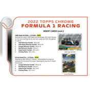 2022 Topps Chrome F1 Formula 1 Hobby Box
