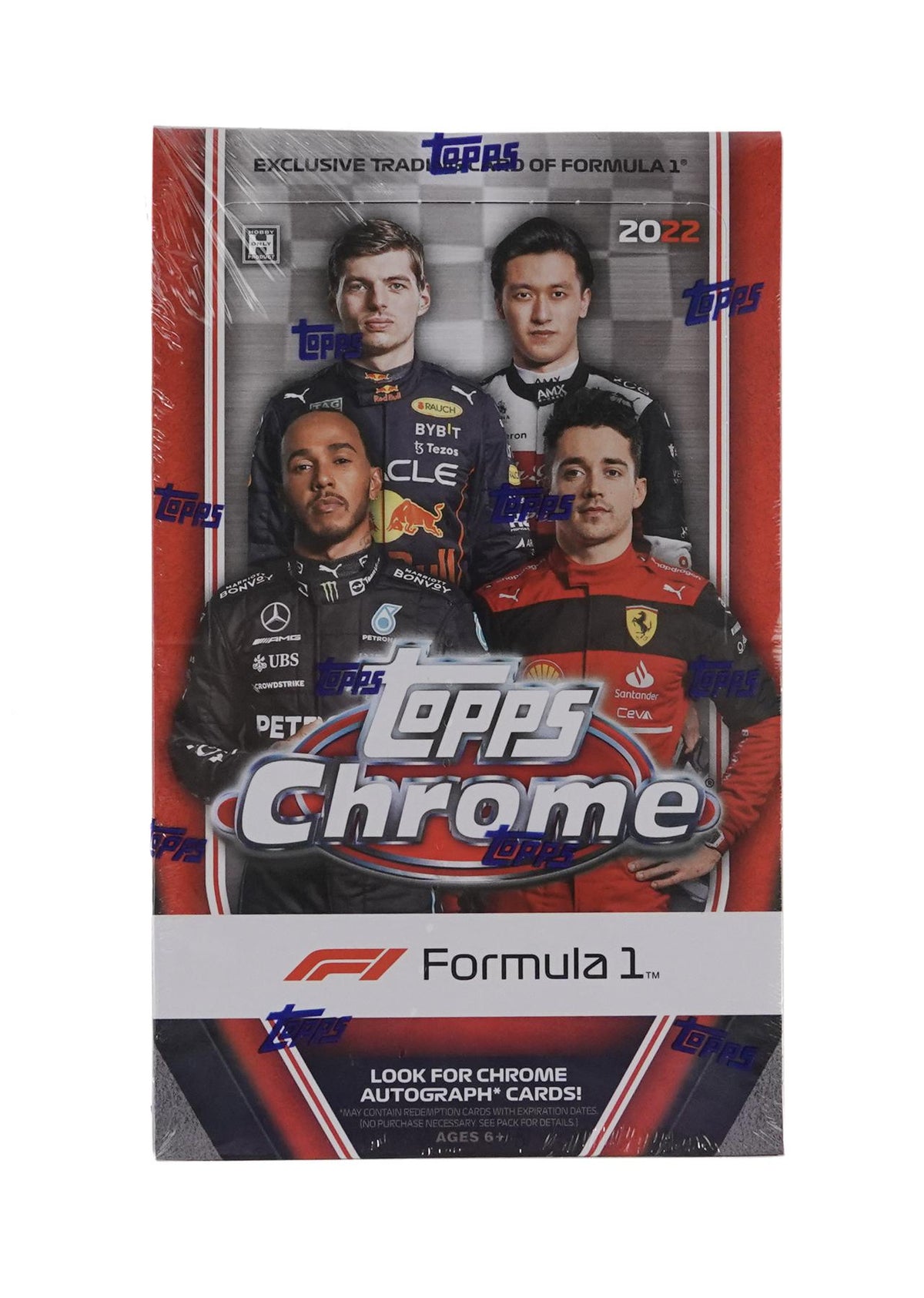 2022 Topps Chrome F1 Formula 1 Hobby Box