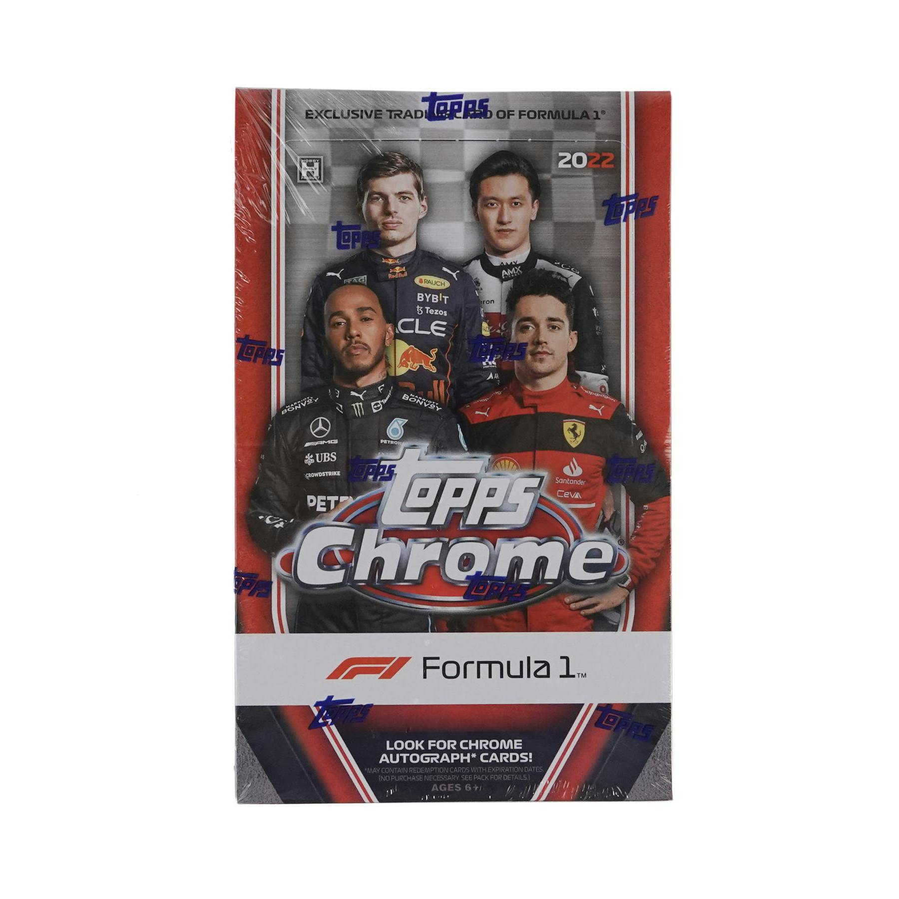 2022 Topps Chrome F1 Formula 1 Hobby Box