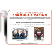 2022 Topps Chrome F1 Formula 1 Hobby Lite 16-Box Case