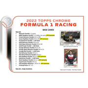 2022 Topps Chrome F1 Formula 1 Hobby Lite Box