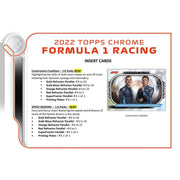 2022 Topps Chrome F1 Formula 1 Hobby Lite Box
