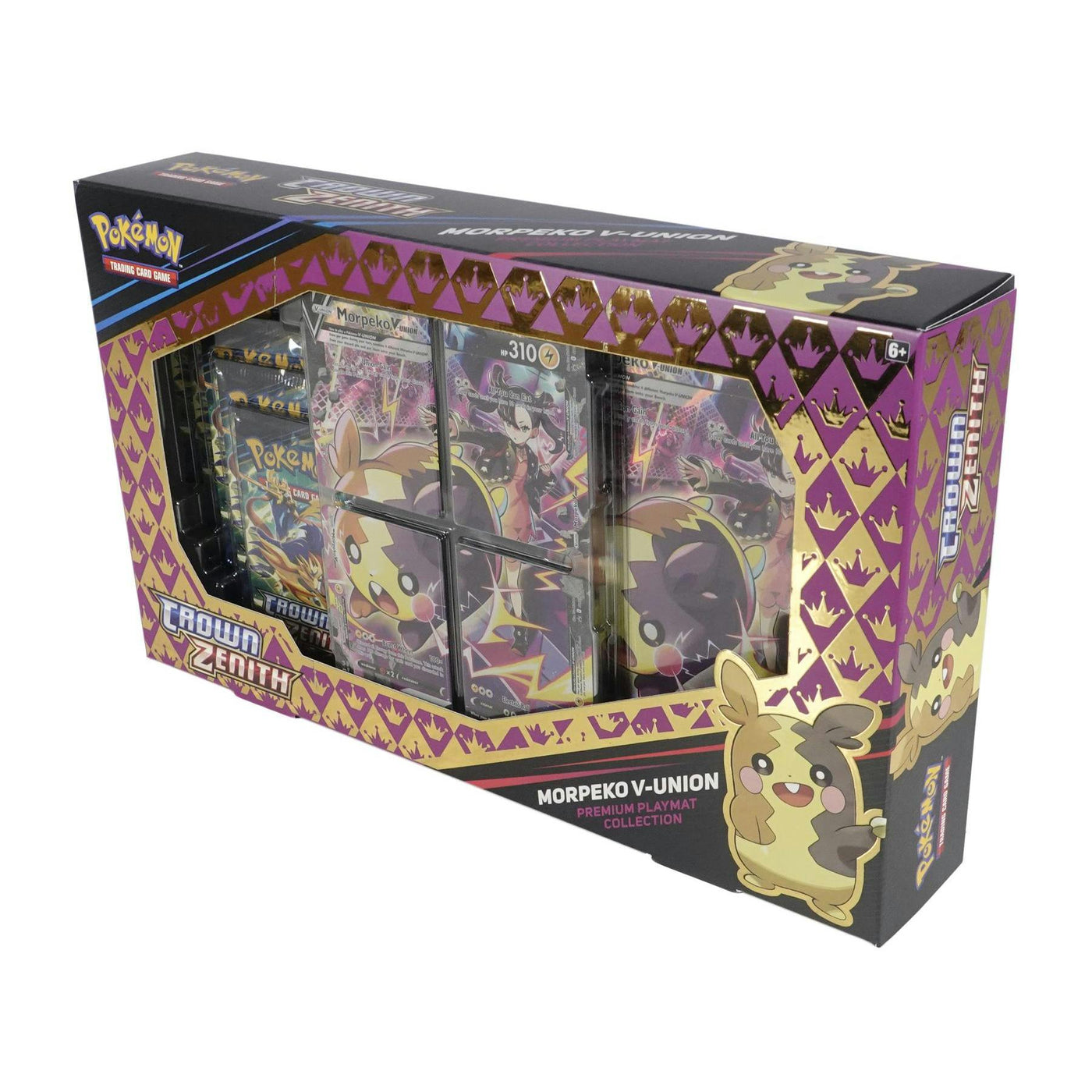 Pokemon Crown Zenith Morpeko V-Union Playmat Premium Collection Box