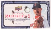 2008 Upper Deck Masterpieces Baseball Hobby Box (Reed Buy)