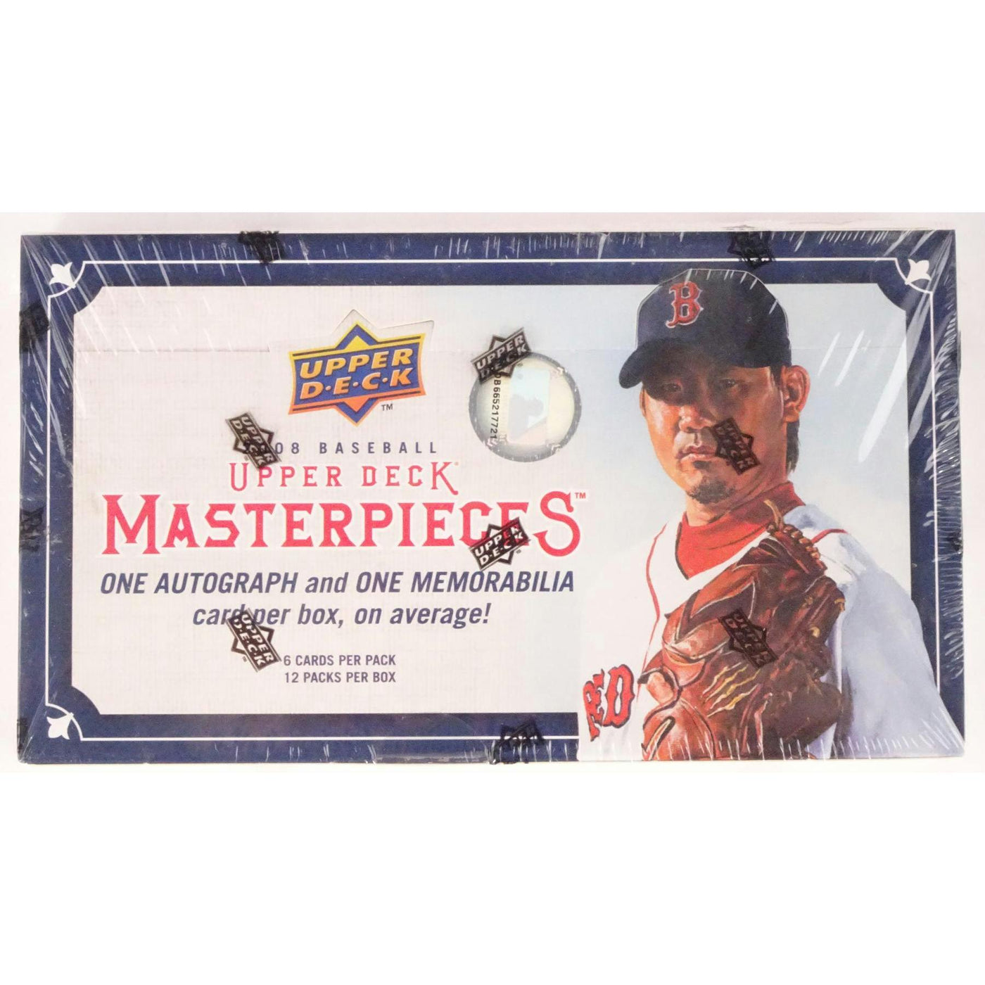 2008 Upper Deck Masterpieces Baseball Hobby Box (Reed Buy)