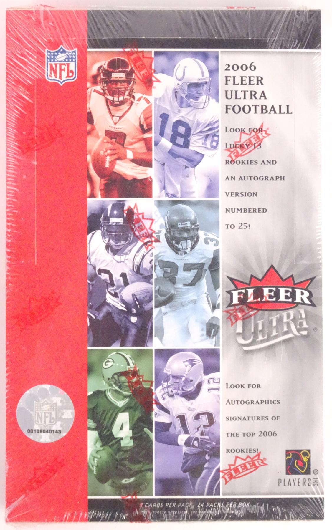 2006 Fleer Ultra Football Hobby Box (Reed Buy)