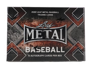 2022 Leaf Metal Baseball Hobby Box (Reed Buy)