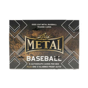 2022 Leaf Metal Baseball Hobby Jumbo Box (Reed Buy)