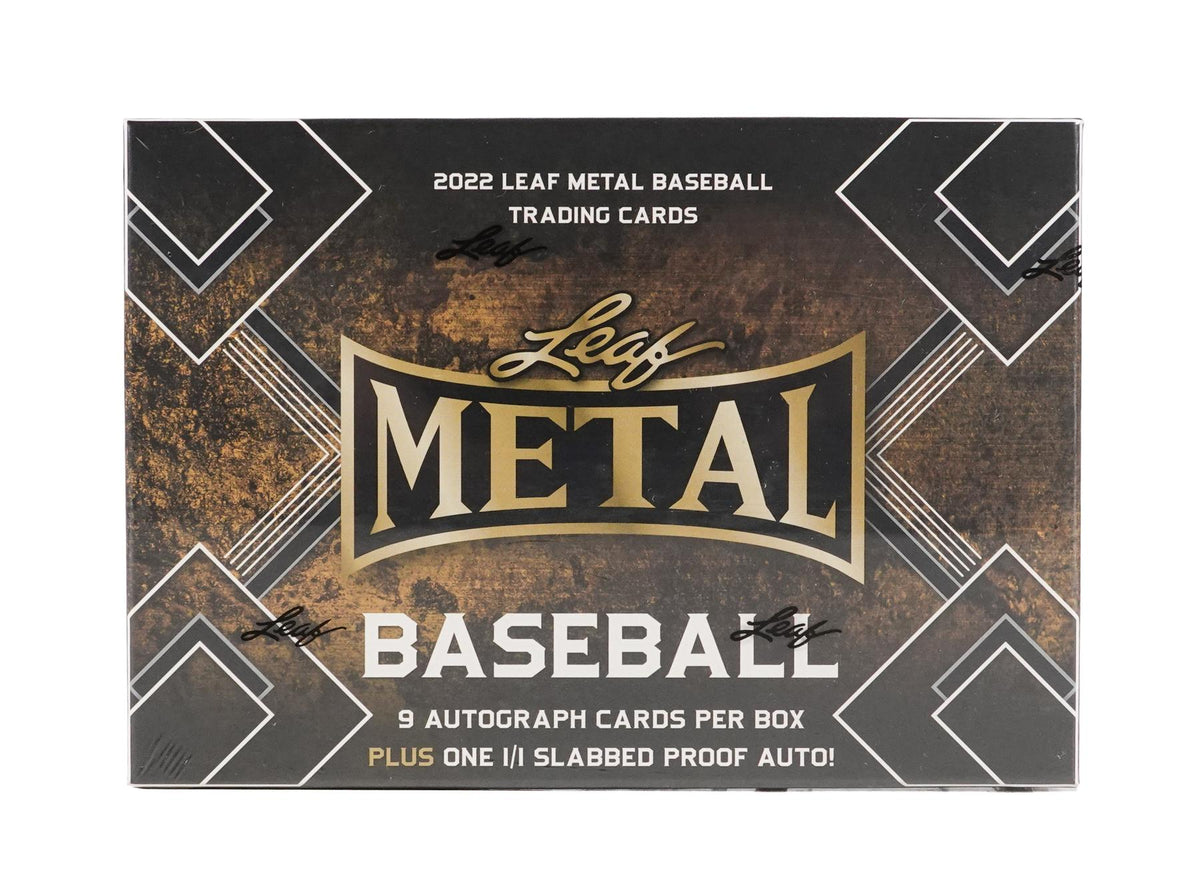 2022 Leaf Metal Baseball Hobby Jumbo Box