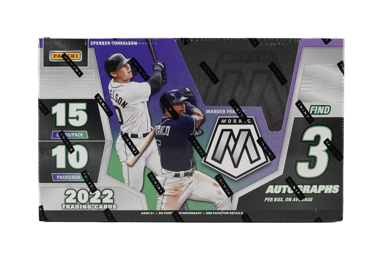 2022 Panini Mosaic Baseball Hobby Box