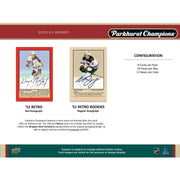 2022/23 Upper Deck Parkhurst Champions Hockey Hobby Pack