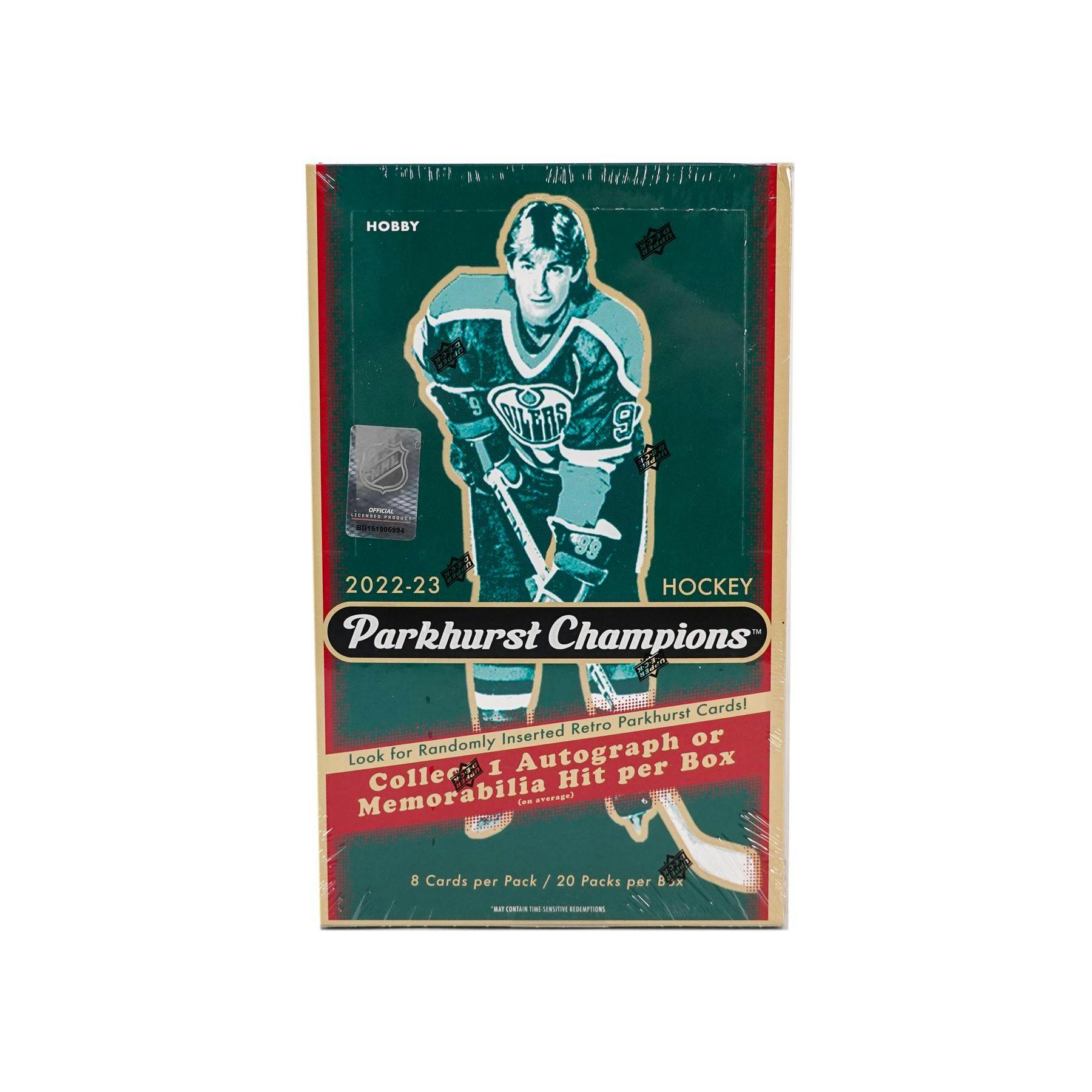 2022/23 Upper Deck Parkhurst Champions Hockey Hobby Box