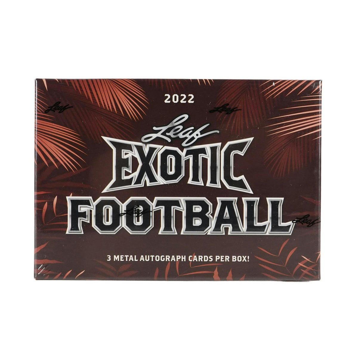 2022 Leaf Exotic Football Hobby Box (Reed Buy)