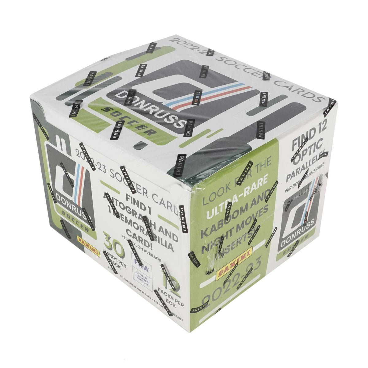 2022/23 Panini Donruss FIFA Soccer Hobby 12-Box Case