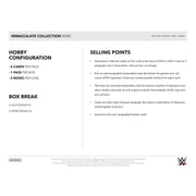 2022 Panini Immaculate WWE Wrestling Hobby Box