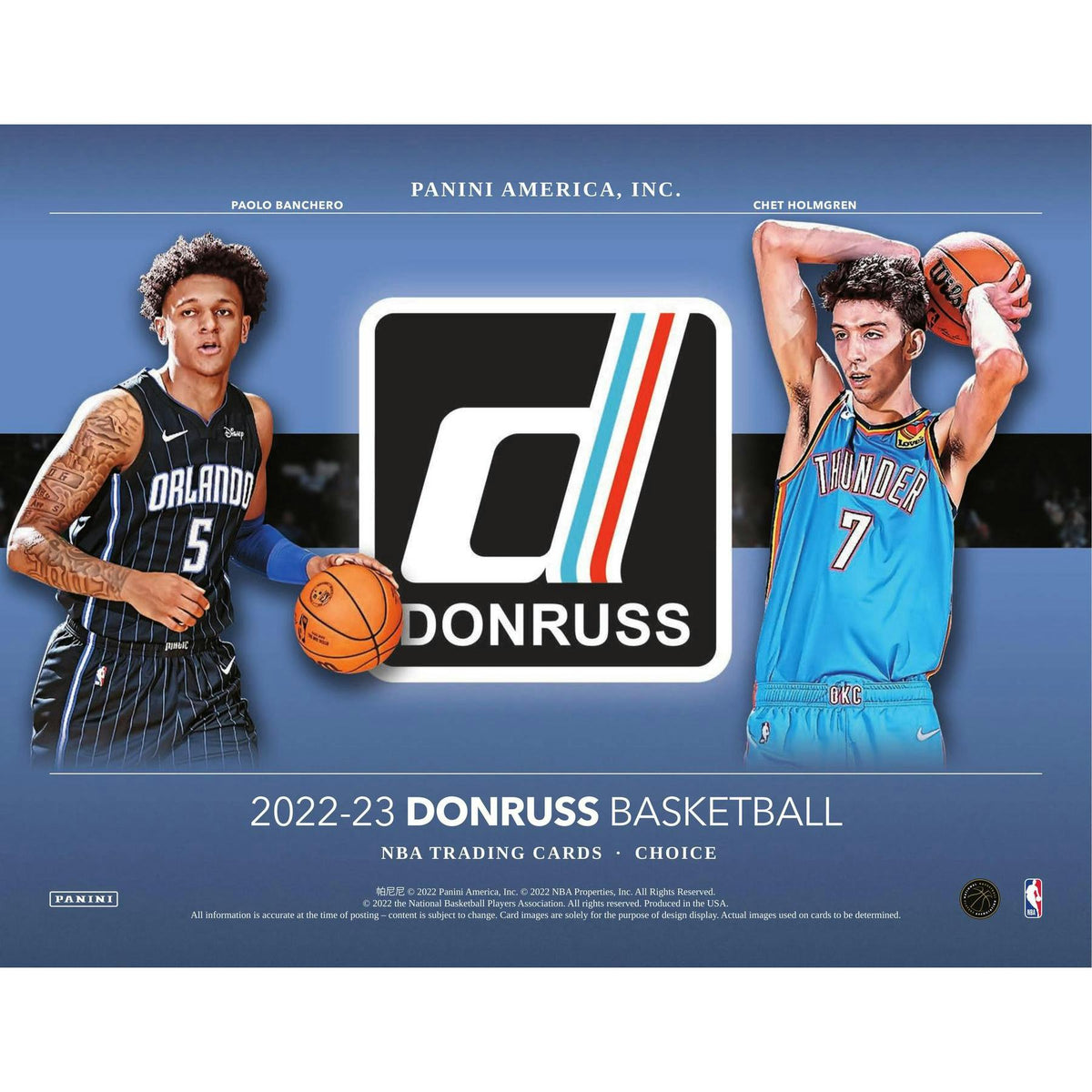 2022/23 Panini Donruss Basketball Choice 20-Box Case