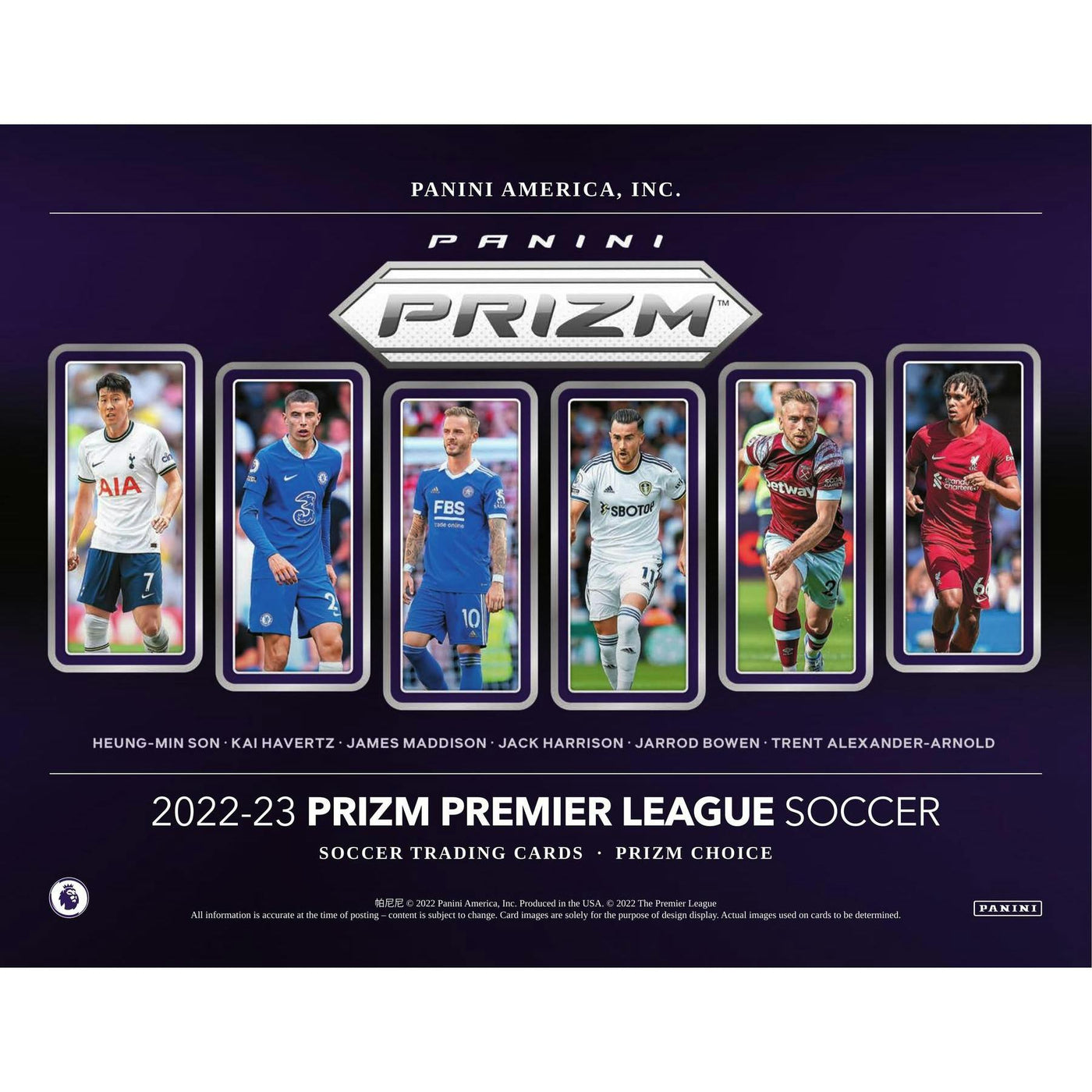 2022/23 Panini Prizm Premier League EPL Soccer Choice Box